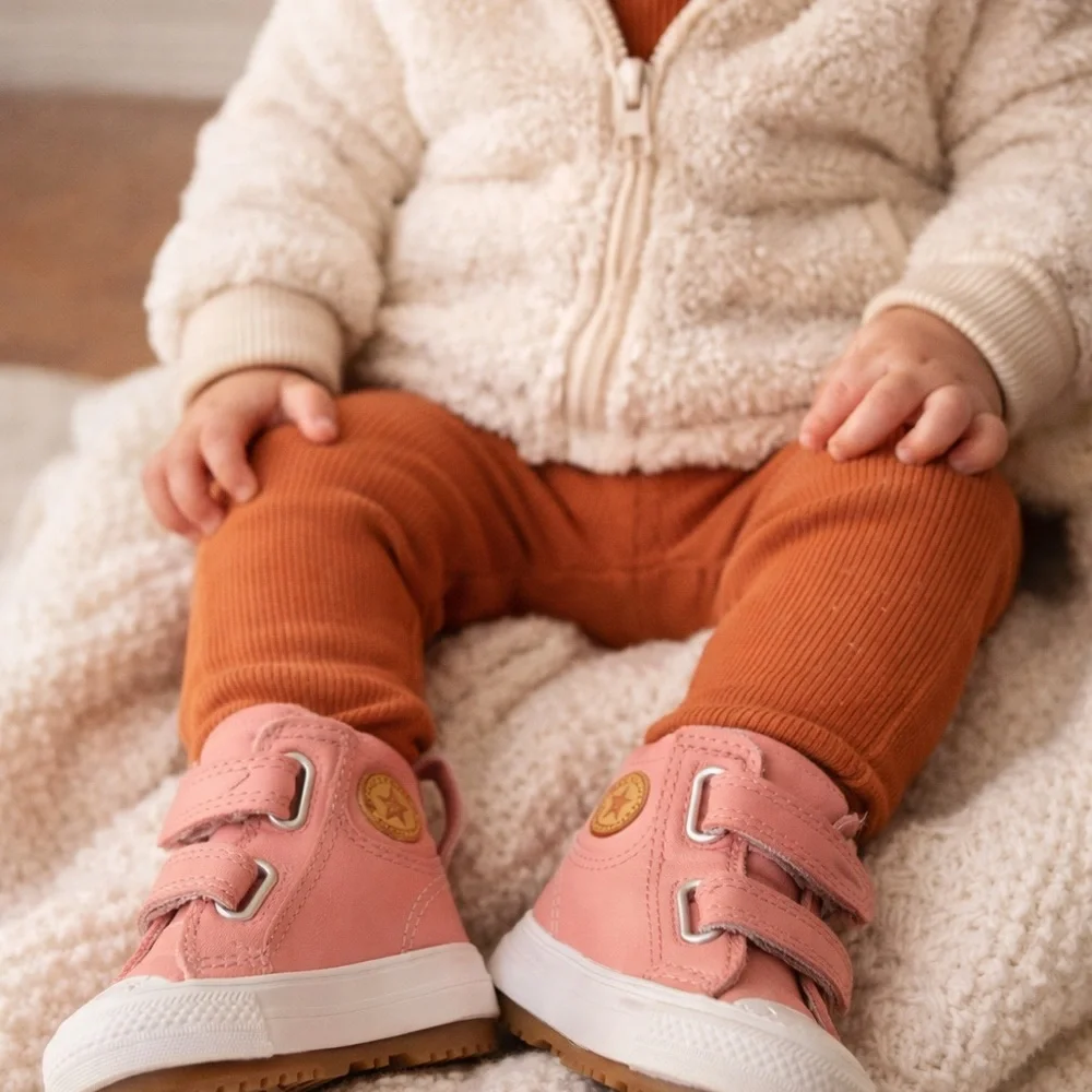 Converse Berkshire Boot Hi Easy-On Toddler 2C Rust Pink Water Repellent NWT